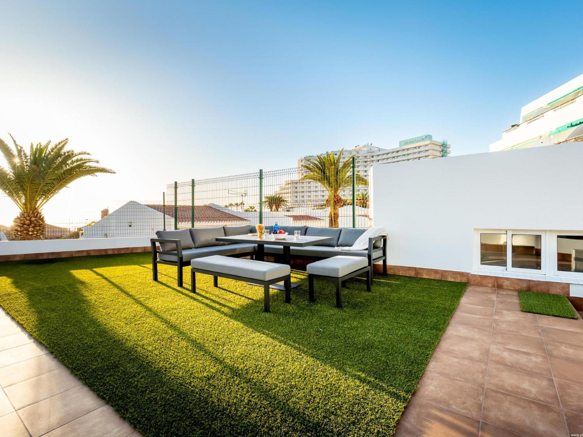 2b. Cozy Flores Big Terrace With Pool Apartament Costa Adeje (Tenerife)